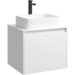 Корпус тумбы под раковину Aqwella 5 stars Mobi 60 белый глянец