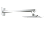 Верхний душ с кронштейном Grohe Euphoria Cube 26073000 хром Верхний душ с кронштейном Grohe Euphoria Cube 26073000 хром