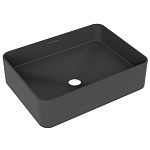 Накладная раковина Aqueduto Espiral ESP0440 50*37 черная матовая