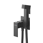 Гигиенический душ со смесителем Cezares Slider SLIDER-DIF-NOP скрытый монтаж черный матовый Гигиенический душ со смесителем Cezares Slider SLIDER-DIF-NOP скрытый монтаж черный матовый
