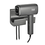 Фен Puff 1601Gr серый настенный Фен Puff 1601Gr серый настенный