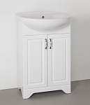 Тумба с раковиной Style Line Олеандр-2 55 белая Тумба с раковиной Style Line Олеандр-2 55 белая