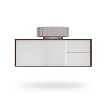 Тумба под раковину Kerama Marazzi Atollo 110 белая матовая Тумба под раковину Kerama Marazzi Atollo 110 белая матовая
