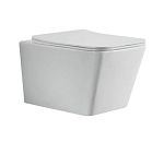 Подвесной унитаз Bond Cube F04-10 36*52 безободковый с крышкой-сиденьем микролифт Подвесной унитаз Bond Cube F04-10 36*52 безободковый с крышкой-сиденьем микролифт