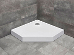 Душевой поддон Radaway Doros PT Compact 90*90*11,5 с цельнолитой панелью Душевой поддон Radaway Doros PT Compact 90*90*11,5 с цельнолитой панелью