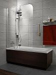 Шторка на ванну Radaway Torrenta PND 121*150 L прозрачное стекло Шторка на ванну Radaway Torrenta PND 121*150 L прозрачное стекло