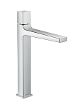 Нажимной смеситель Hansgrohe Metropol Select 32572000 для раковины с донным клапаном хром Нажимной смеситель Hansgrohe Metropol Select 32572000 для раковины с донным клапаном хром