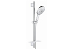 Душевая стойка Grohe Rainshower Smartactive 26591000 60см лейка 15см 3 режима хром Душевая стойка Grohe Rainshower Smartactive 26591000 60см лейка 15см 3 режима хром