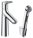 Смеситель Hansgrohe Talis S 72290000 для раковины с гигиеническим душем Смеситель Hansgrohe Talis S 72290000 для раковины с гигиеническим душем