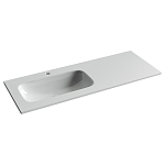 Встраиваемая раковина Ceramicanova Grace 121*45,7 L с отверстием под смеситель белый глянец Встраиваемая раковина Ceramicanova Grace 121*45,7 L с отверстием под смеситель белый глянец
