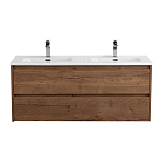 Тумба с раковиной BelBagno Kraft 120 с двумя ящиками Rovere Tabacco Тумба с раковиной BelBagno Kraft 120 с двумя ящиками Rovere Tabacco
