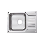 Кухонная мойка Iddis Sound SND60SDi77 60,5*44 нерж. сталь, шелк, с крылом Кухонная мойка Iddis Sound SND60SDi77 60,5*44 нерж. сталь, шелк, с крылом