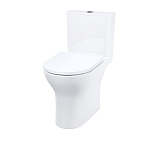 Унитаз-компакт Iddis Zodiac ZODRDSEi24 37,4*65 Tornado безободковый с крышкой-сиденьем микролифт