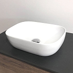 Накладная раковина Comforty 78105 45,5*32,5 белая Накладная раковина Comforty 78105 45,5*32,5 белая