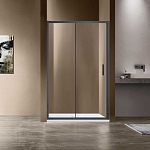 Душевая дверь в нишу Vincea Garda 110*190 L/R профиль вороненая сталь без поддона Душевая дверь в нишу Vincea Garda 110*190 L/R профиль вороненая сталь без поддона
