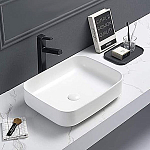 Накладная раковина Comforty T-Y9378MW 50*39 белая матовая Накладная раковина Comforty T-Y9378MW 50*39 белая матовая