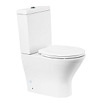 Унитаз-компакт BelBagno Acqua BB340CPR безободковый, P-trap с крышкой-сиденьем BB2020-1SC Унитаз-компакт BelBagno Acqua BB340CPR безободковый, P-trap с крышкой-сиденьем BB2020-1SC