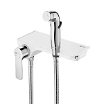 Гигиенический душ со смесителем Lemark Solo LM7168CW хром/белый Гигиенический душ со смесителем Lemark Solo LM7168CW хром/белый