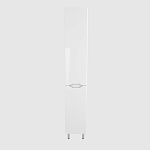 Пенал Style Line Марелла 30 L с бельевой корзиной антискрейтч белый глянец Пенал Style Line Марелла 30 L с бельевой корзиной антискрейтч белый глянец