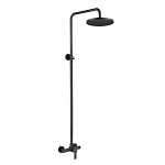 Душевая стойка Fmark FS8205H без излива черная матовая Душевая стойка Fmark FS8205H без излива черная матовая