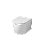 Подвесной унитаз Grossman Retro GR-4482S 37*54,5 безободковый с крышкой-сиденьем микролифт Slim Подвесной унитаз Grossman Retro GR-4482S 37*54,5 безободковый с крышкой-сиденьем микролифт Slim