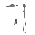 Душевой комплект Iddis Parker PARGM02i67 скрытый монтаж графит матовый Душевой комплект Iddis Parker PARGM02i67 скрытый монтаж графит матовый