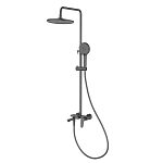 Душевая стойка Raglo R31.24.09 с изливом графит Душевая стойка Raglo R31.24.09 с изливом графит