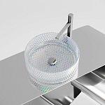 Накладная раковина Ceramicanova Cristal 36*36 неон Накладная раковина Ceramicanova Cristal 36*36 неон