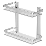Полка AM.PM Sense L A7455200 двойная стеклянная Полка AM.PM Sense L A7455200 двойная стеклянная