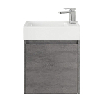 Тумба с раковиной BelBagno Kraft Mini 50 Cemento Grigio L Тумба с раковиной BelBagno Kraft Mini 50 Cemento Grigio L