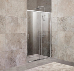 Душевая дверь в нишу BelBagno UNIQUE-BF-1-100/115-C-Cr 100/115*190 L/R стекло прозрачное без поддона Душевая дверь в нишу BelBagno UNIQUE-BF-1-100/115-C-Cr 100/115*190 L/R стекло прозрачное без поддона