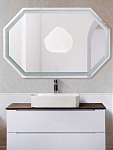Зеркало BelBagno SPC-OTT-1000-800-LED-TCH 100*80 с Led подсветкой сенсорный выключатель Зеркало BelBagno SPC-OTT-1000-800-LED-TCH 100*80 с Led подсветкой сенсорный выключатель