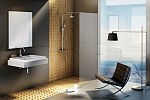 Душевая перегородка Ravak ST Walk-in Wall 100*200 профиль глянцевый хром, стекло Transparent без поддона Душевая перегородка Ravak ST Walk-in Wall 100*200 профиль глянцевый хром, стекло Transparent без поддона