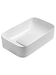 Накладная раковина WeltWasser Elbach 78575-50 GL-WT 50,5*38 глянцевая белая Накладная раковина WeltWasser Elbach 78575-50 GL-WT 50,5*38 глянцевая белая