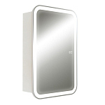 Зеркало-шкаф Silver Mirrors Фиджи-2 50 Flip сенсорный выключатель с Led-подсветкой и антизапотеванием L/R Зеркало-шкаф Silver Mirrors Фиджи-2 50 Flip сенсорный выключатель с Led-подсветкой и антизапотеванием L/R