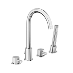 Смеситель на борт ванны Damixa Scandinavian Pure 360400000 на 4 отверстия Смеситель на борт ванны Damixa Scandinavian Pure 360400000 на 4 отверстия