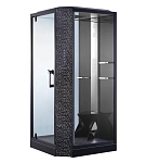 Душевая кабина Orans SR-89101LS Black 100х100х220 L Душевая кабина Orans SR-89101LS Black 100х100х220 L