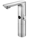 Сенсорный смеситель E.C.A. Compact 108108040EX для раковины хром, батарея Сенсорный смеситель E.C.A. Compact 108108040EX для раковины хром, батарея