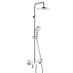 Душевая стойка Lemark Tropic LM7011C с термостатом и изливом хром Душевая стойка Lemark Tropic LM7011C с термостатом и изливом хром