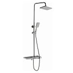 Душевая стойка Haiba HB2419 с изливом белая/хром Душевая стойка Haiba HB2419 с изливом белая/хром