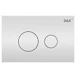 Клавиша смыва D&K Venice DB1029016 белая для системы инсталляции DI8055119 Клавиша смыва D&K Venice DB1029016 белая для системы инсталляции DI8055119
