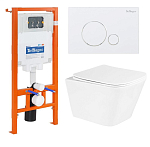 Комплект инсталляции 4в1 BelBagno (унитаз с сиденьем Due BB3103CHR/SC + система инсталляции BB002-80 с кнопкой смыва BB014-SR-BIANCO) Комплект инсталляции 4в1 BelBagno (унитаз с сиденьем Due BB3103CHR/SC + система инсталляции BB002-80 с кнопкой смыва BB014-SR-BIANCO)