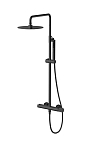 Душевая стойка Allen Brau Liberty 5.33007-31 Верх душ Ф300мм, черный матовый Душевая стойка Allen Brau Liberty 5.33007-31 Верх душ Ф300мм, черный матовый