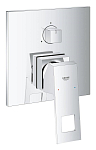 Внешняя часть для смесителя Grohe Eurocube 24094000 для ванны и душа хром Внешняя часть для смесителя Grohe Eurocube 24094000 для ванны и душа хром