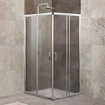 Душевой уголок BelBagno Unique UNIQUE-A-2-85/100-P-Cr 85-100*85-100*190 рифленое стекло без поддона Душевой уголок BelBagno Unique UNIQUE-A-2-85/100-P-Cr 85-100*85-100*190 рифленое стекло без поддона