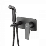 Гигиенический душ со смесителем Lemark Bronx LM3720BL скрытый монтаж черный Гигиенический душ со смесителем Lemark Bronx LM3720BL скрытый монтаж черный