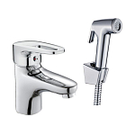Смеситель Haiba HB1268 для раковины с гигиеническим душем Смеситель Haiba HB1268 для раковины с гигиеническим душем