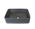 Накладная раковина Bronze DE Luxe Scandi 1010-GM 48*38 серая матовая Накладная раковина Bronze DE Luxe Scandi 1010-GM 48*38 серая матовая