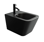 Подвесное биде Ceramicanova Metric CN3008MB 34,5*51 черный матовый Подвесное биде Ceramicanova Metric CN3008MB 34,5*51 черный матовый