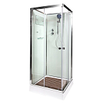 Душевая кабина Deto K401 100х100х208 без крыши Душевая кабина Deto K401 100х100х208 без крыши